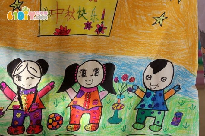 Mid-Autumn Festival children's paintings