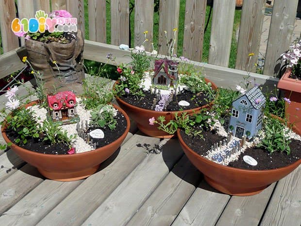 How to make a miniature garden