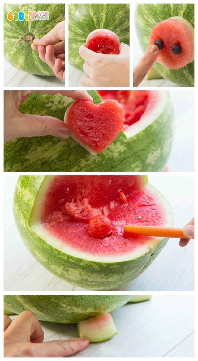 Summer fun How to make cute piglets with watermelon