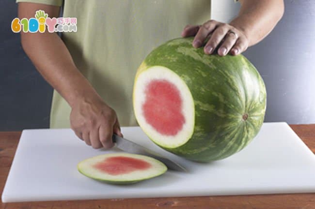 Watermelon skin creative shape cute fish