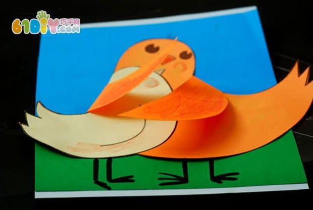 Creative Mother's Day Birds Greeting Card