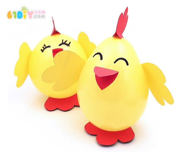 Children's DIY balloon making chicks