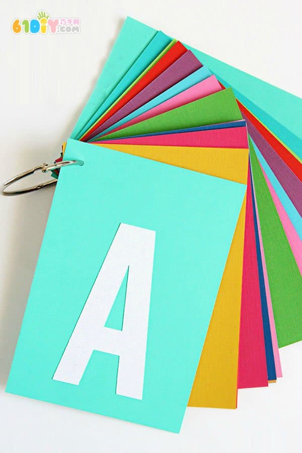 Homemade letter card