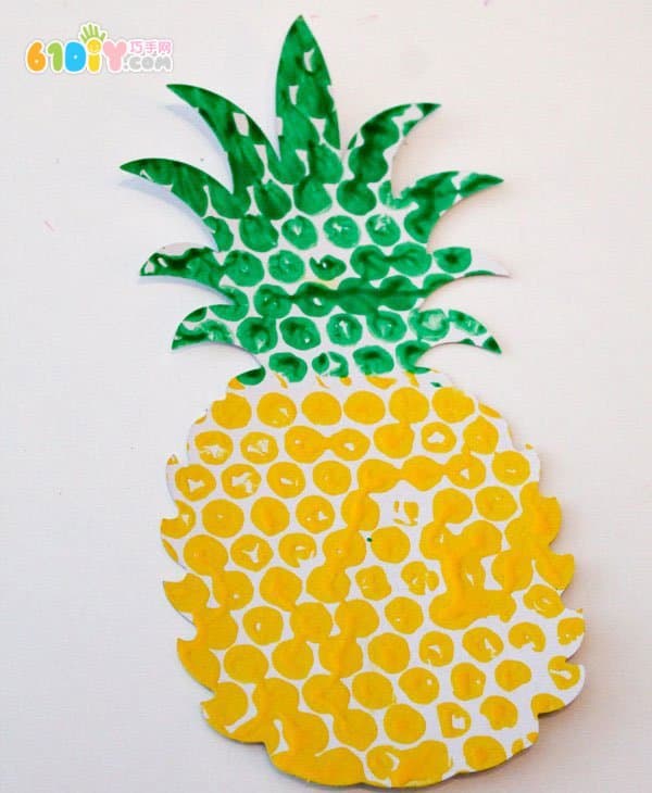 Bubble film printed handmade DIY fruits and vegetables