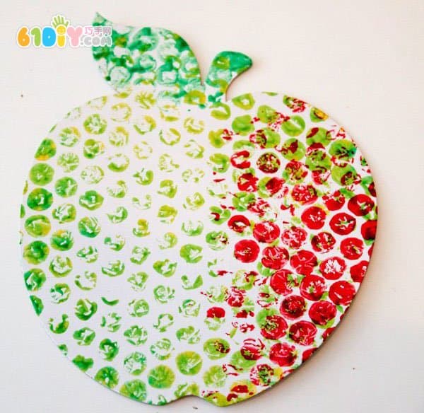 Bubble film printed handmade DIY fruits and vegetables