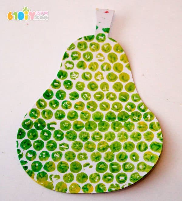 Bubble film printed handmade DIY fruits and vegetables