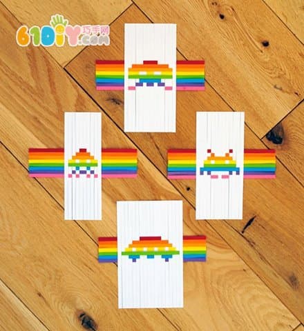 Simple and beautiful children's paper handmade tutorial