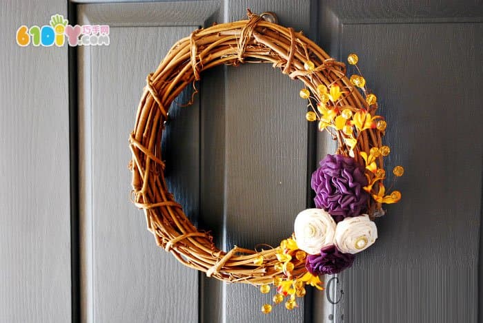 Autumn wreath handmade