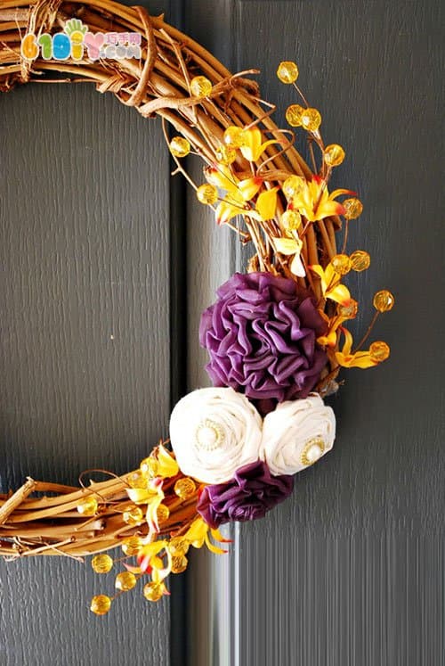 Autumn wreath handmade