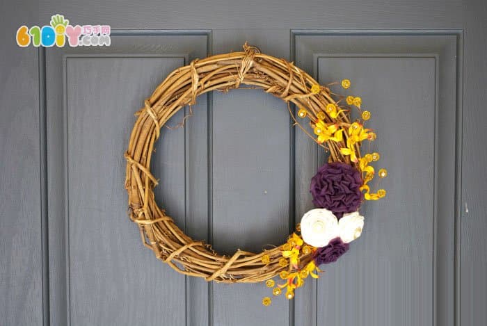 Autumn wreath handmade