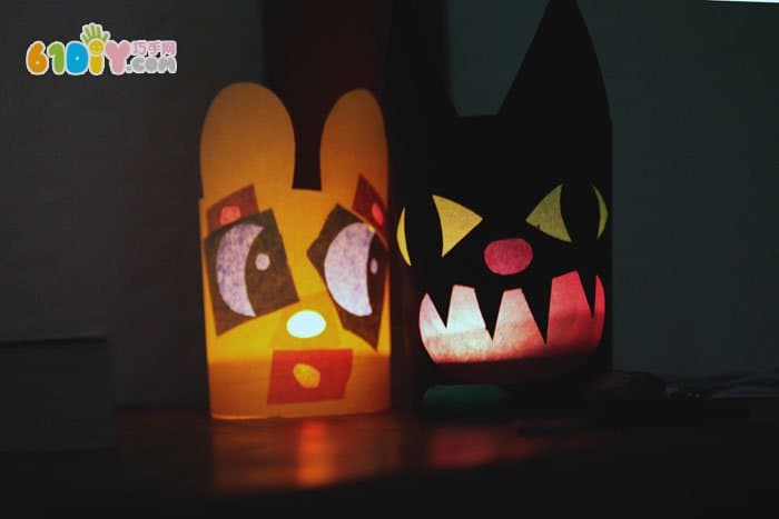 Children's handmade Mid-Autumn Festival animal lanterns