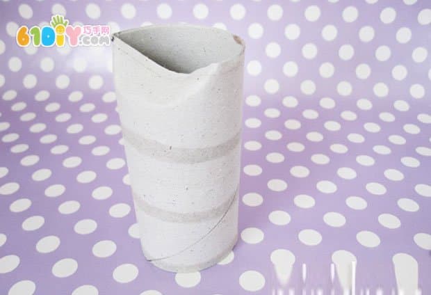 Mid-Autumn Festival handmade roll paper core making owl small lantern
