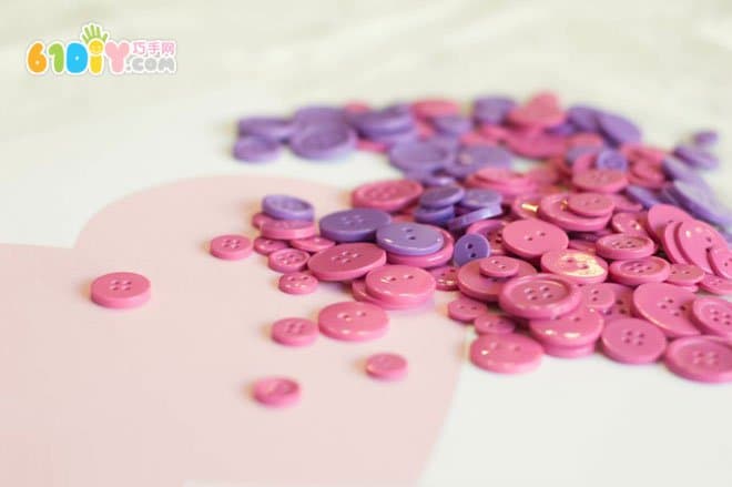 Teacher's Day Handmade Button Love Decoration