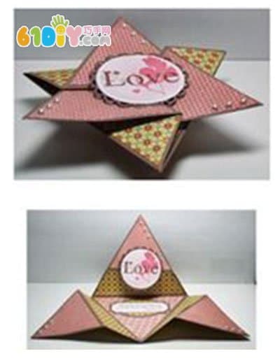 Teacher's Day Handmade Hexagonal Star Greeting Card