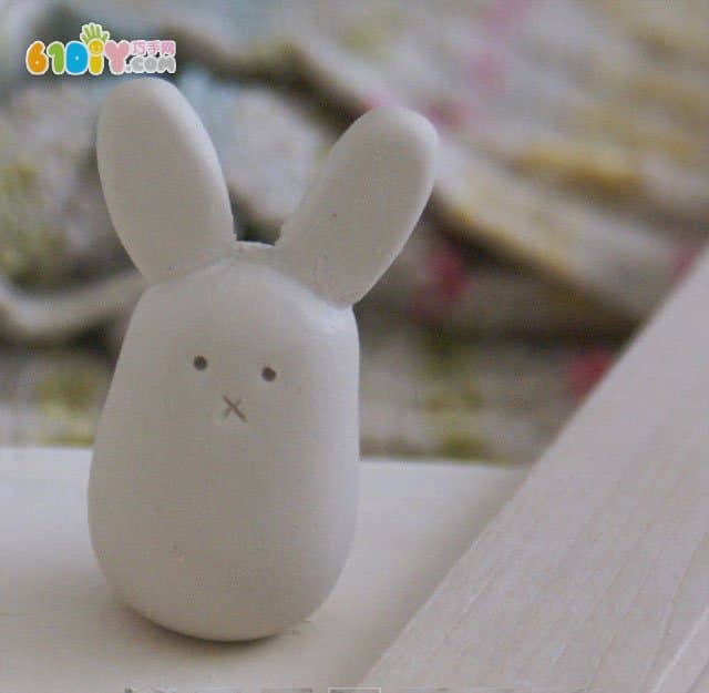 Mid-Autumn Festival clay handmade cute bunny