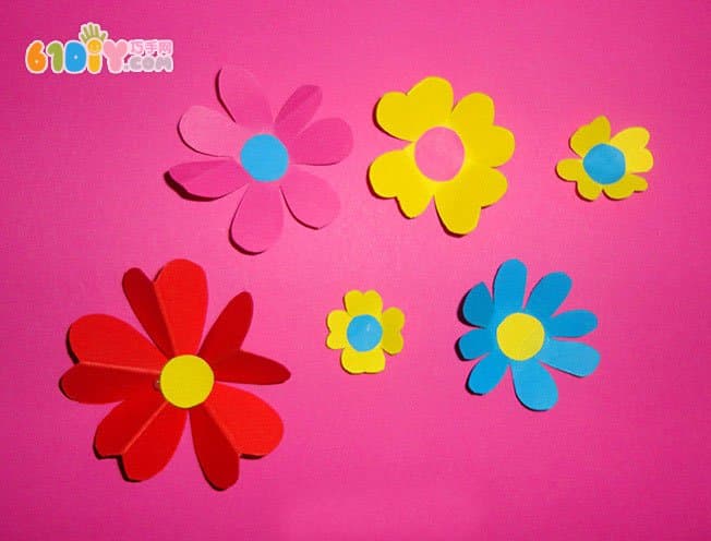 Children's production teacher's day handmade flowers