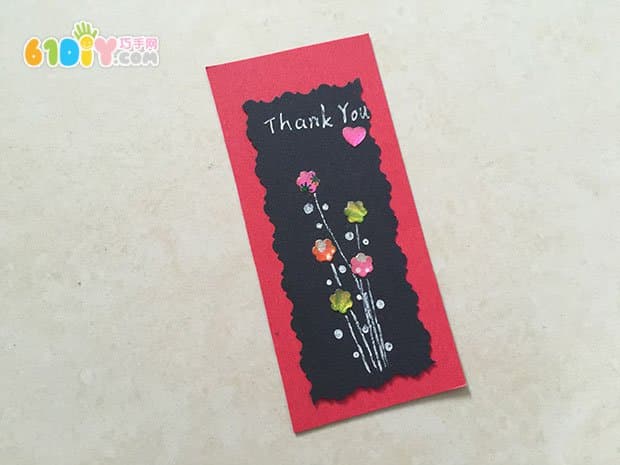 å„¿ç«¥æ‰‹å·¥åˆ¶ä½œæ•™å¸ˆèŠ‚å°èŠ±ä¹¦ç­¾