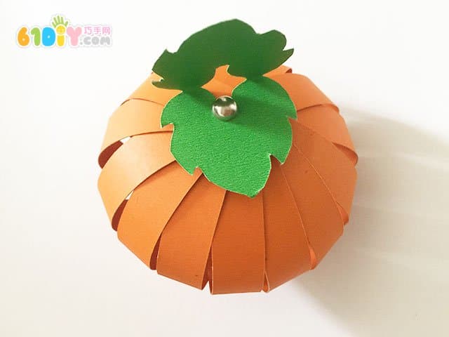 Parent-child small handmade - paper pumpkin