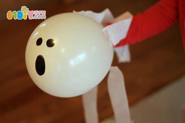 Children's Halloween handmade floating ghosts