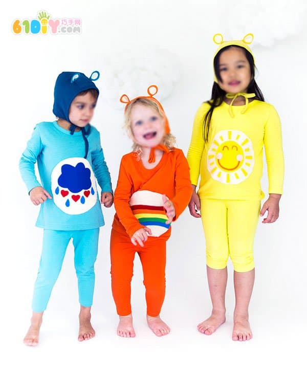 Halloween Bear Dress Up Costume DIY