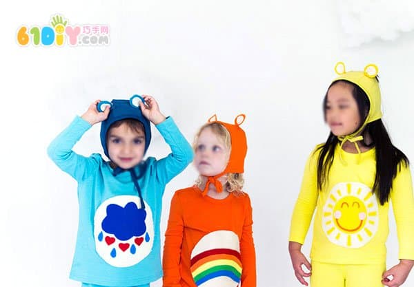 Halloween Bear Dress Up Costume DIY