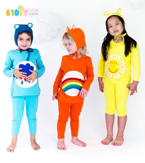 Halloween Bear Dress Up Costume DIY