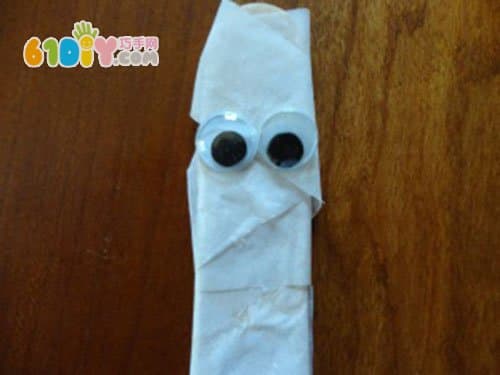 Children's handmade mummy bookmarks