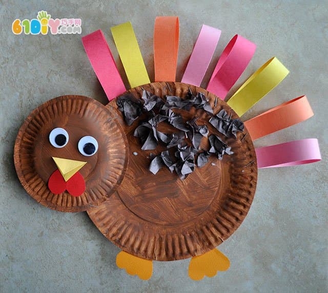 Thanksgiving decoration turkey DIY production