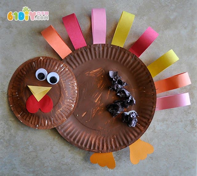 Thanksgiving decoration turkey DIY production