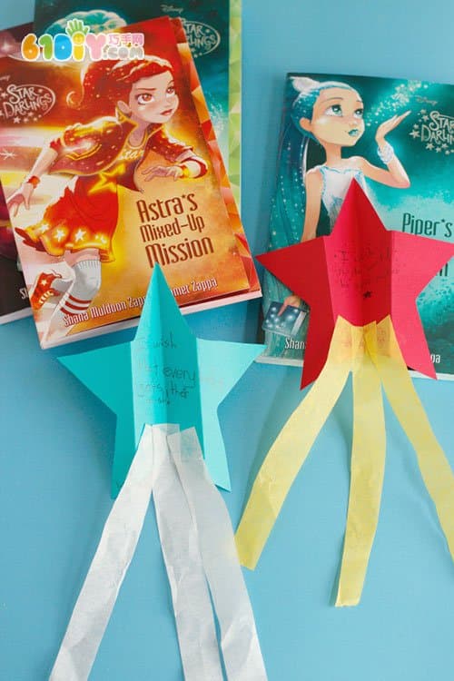 Children's handmade wishing meteor