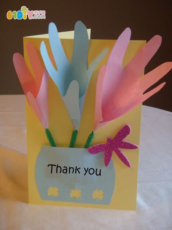 Thanksgiving Day Making Stereo Lily Card