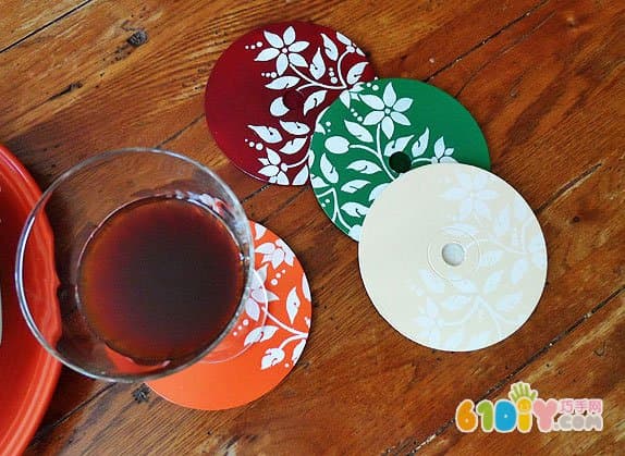 Disc becomes waste to make coasters