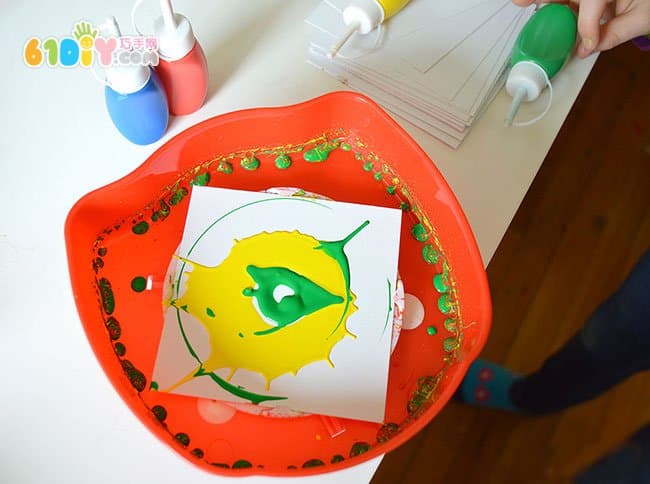 Children's creative painting handmade