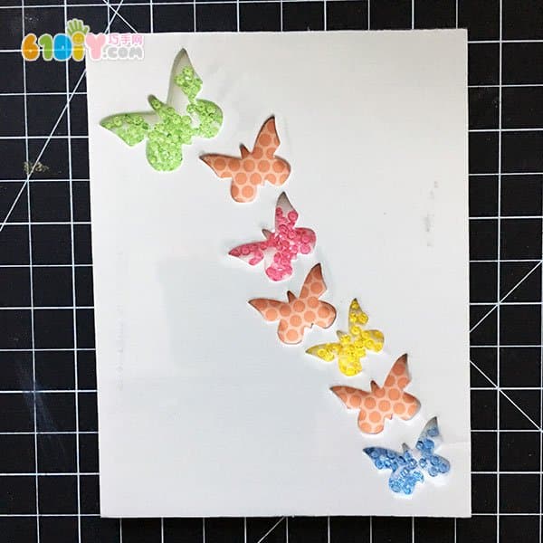 How to make a beautiful butterfly greeting card