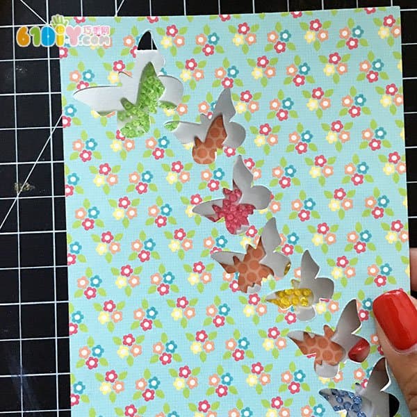 How to make a beautiful butterfly greeting card