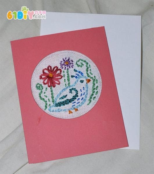 Simple and beautiful greeting card picture