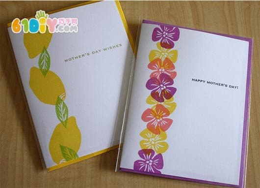 Simple and beautiful greeting card picture