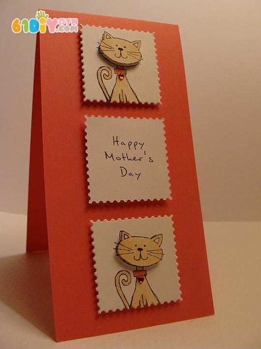 Simple and beautiful greeting card picture