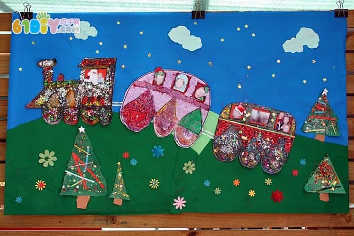Cute Christmas children's handmade work