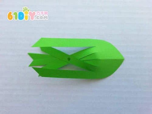 Three-dimensional paper art handmade fish tutorial