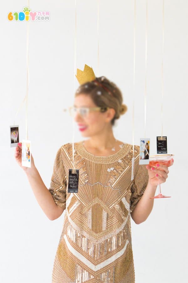 New Year party decoration