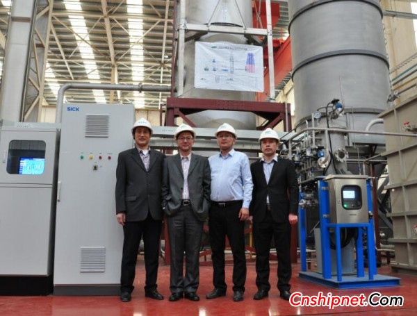 President of Lloyd's Register of Shipping visited Weihai Puyi Ship Environmental Protection Technology