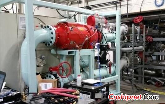 Hydrocurrent waste heat recovery system first shipment