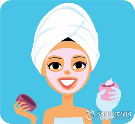Mask preserved in the refrigerator