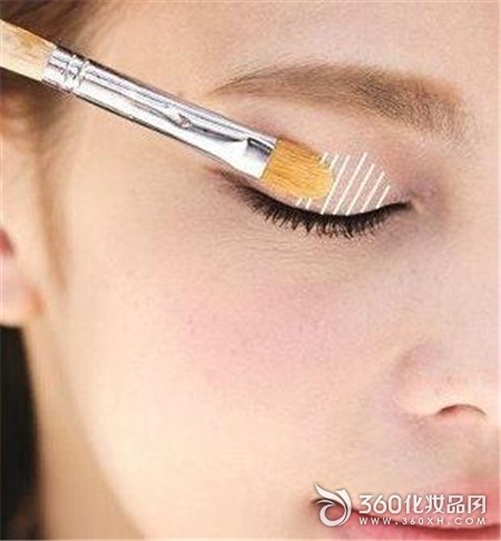 Cat eye makeup eyes lipstick orange red lips central commute