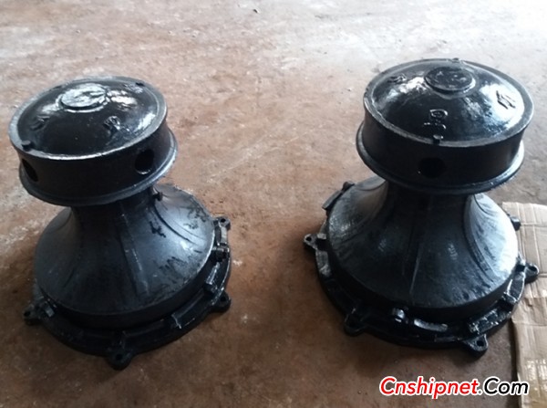 Jiangsu Jiesheng delivers 4 sets of 10KN manpower cable winches to Jianglong boat