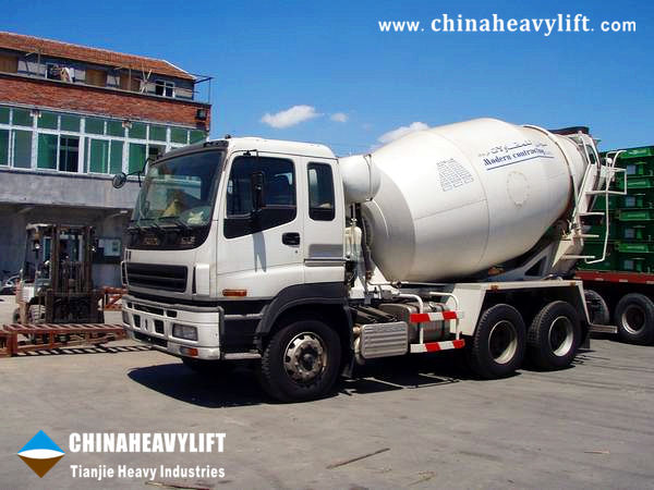 10 Units CHINAHEAVYLIFT-Tianjie Heavy Industries Concrete Mixer Truck Ship to Morocco1