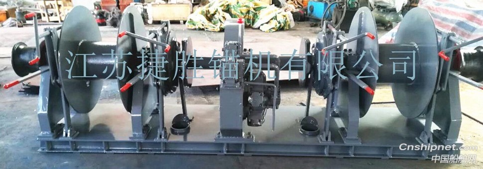 Jiangsu Jiesheng New Year delivered the first batch of electric hydraulic windlass