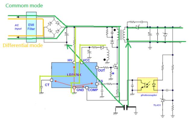 Detailed explanation of the lightning surge of the switching power supply