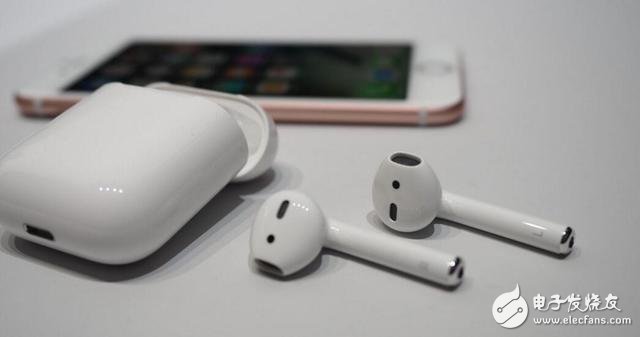 Apple wireless headset AirPods is available online. Shopping season product supply or affected